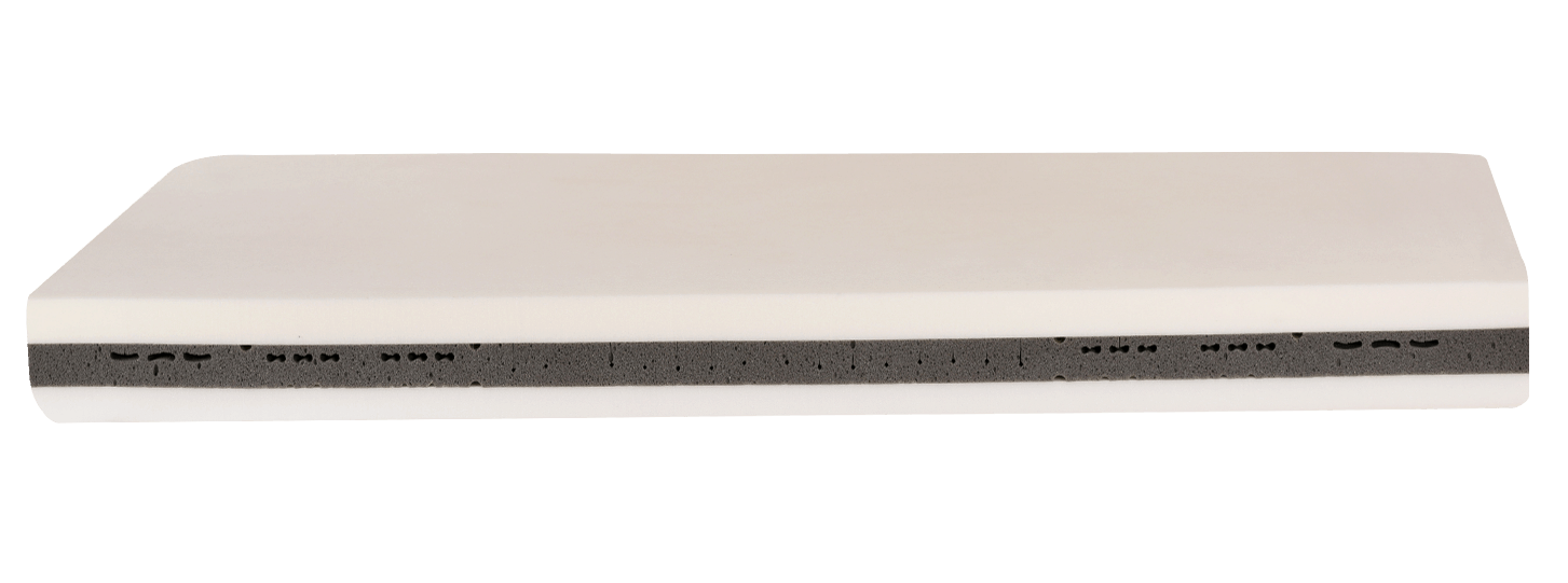 10 dual turn memory foam mattress