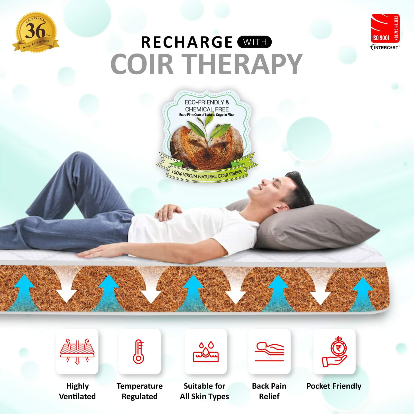cool mattress coir mattress