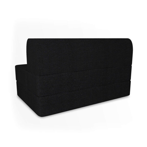 Black sofa cum bed