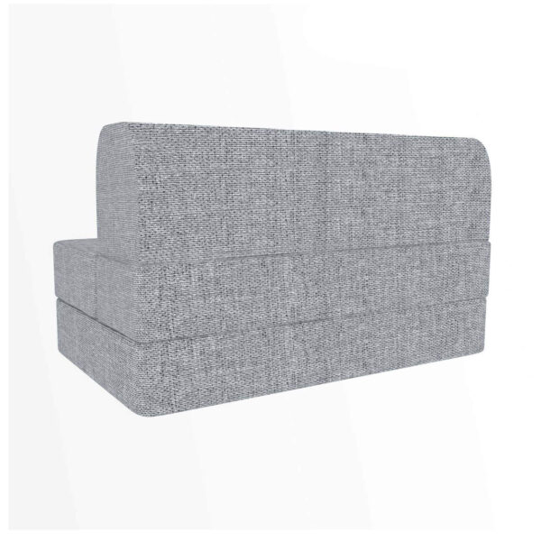 Gray sofa cum bed