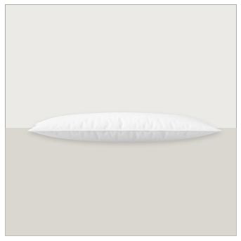 Aloe vera infused memory foam pillow