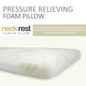 Coirfit Neck Rest Classik PU Foam Pillow