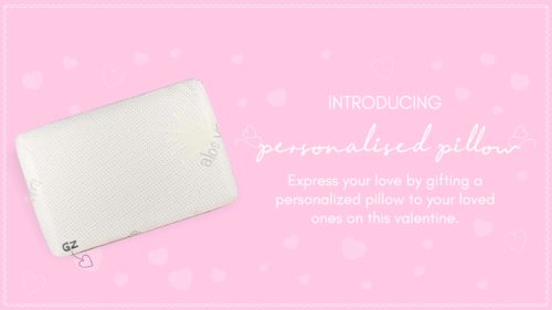PERSONALISED PILLOW BANNER