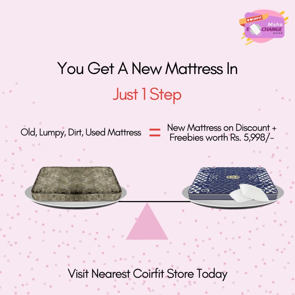 Mattress exchange in India