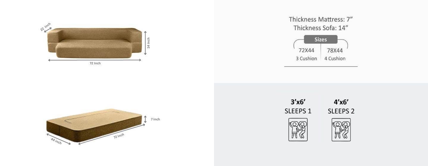 lounger bed india size measurement guide