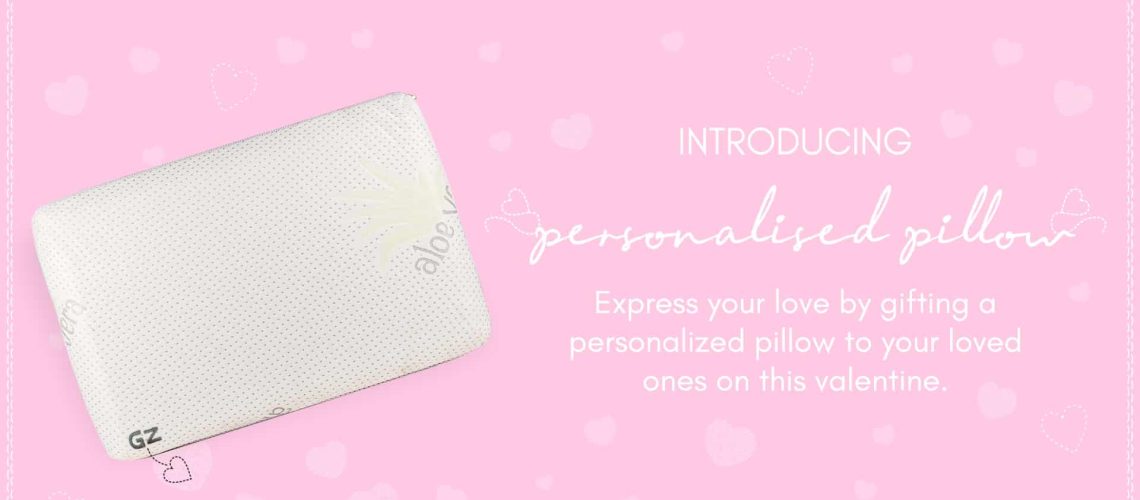 PERSONALISED PILLOW BANNER