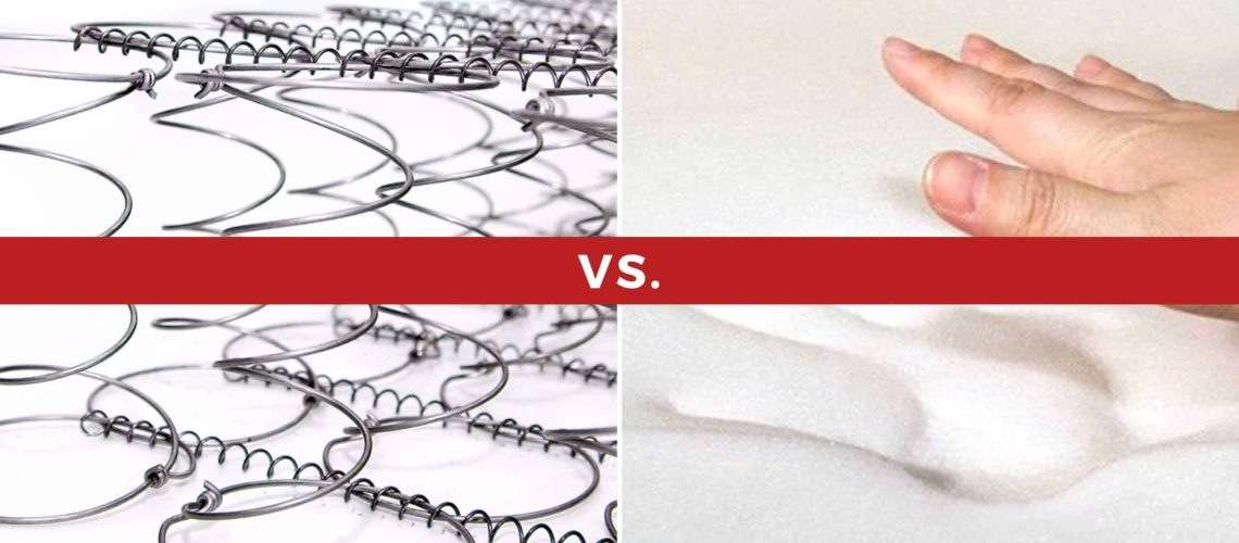 Spring mattress vs memory foam mattress